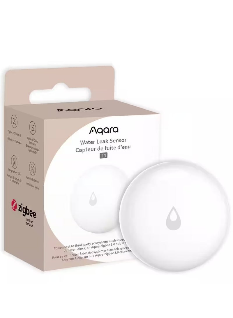 Aqara Water Leak Sensor T1 Global version- Wireless Mini Flood Detector for Alarm System and Smart Home Automation, Requires Aqara Hub - Image 5